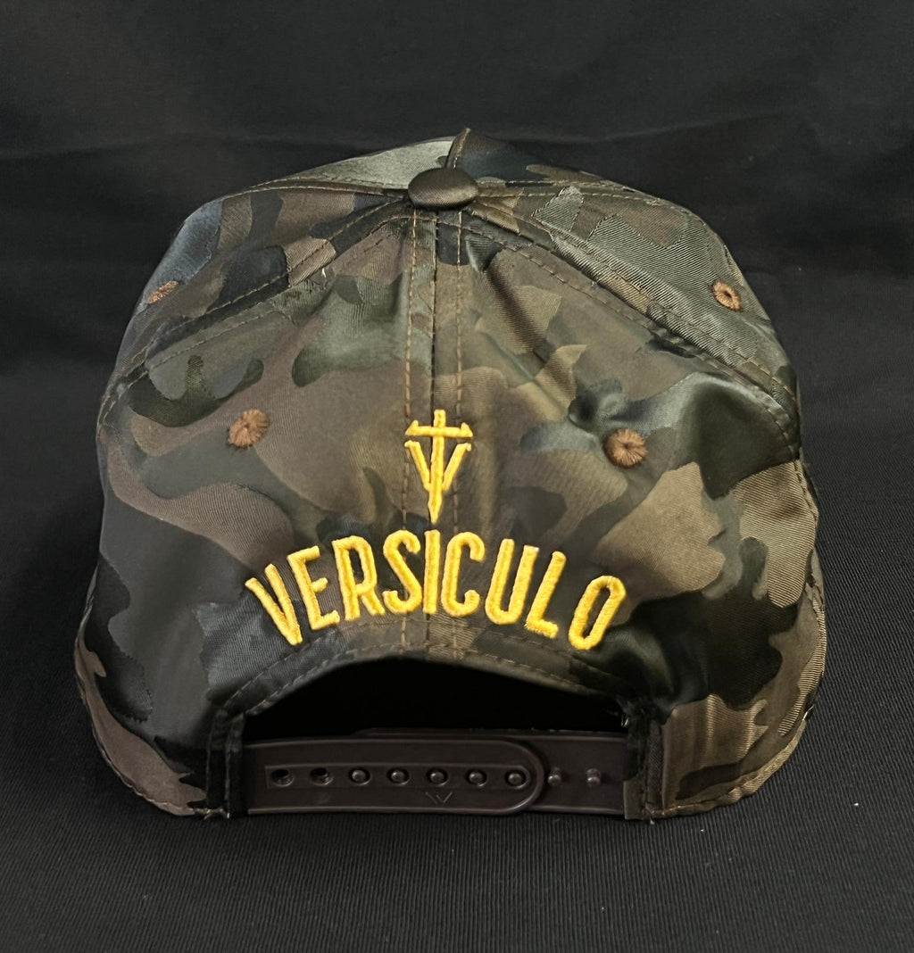 Gorra Versículo “Dios tiene un plan para ti” – Jeremías 29:11 - Camuflaje
