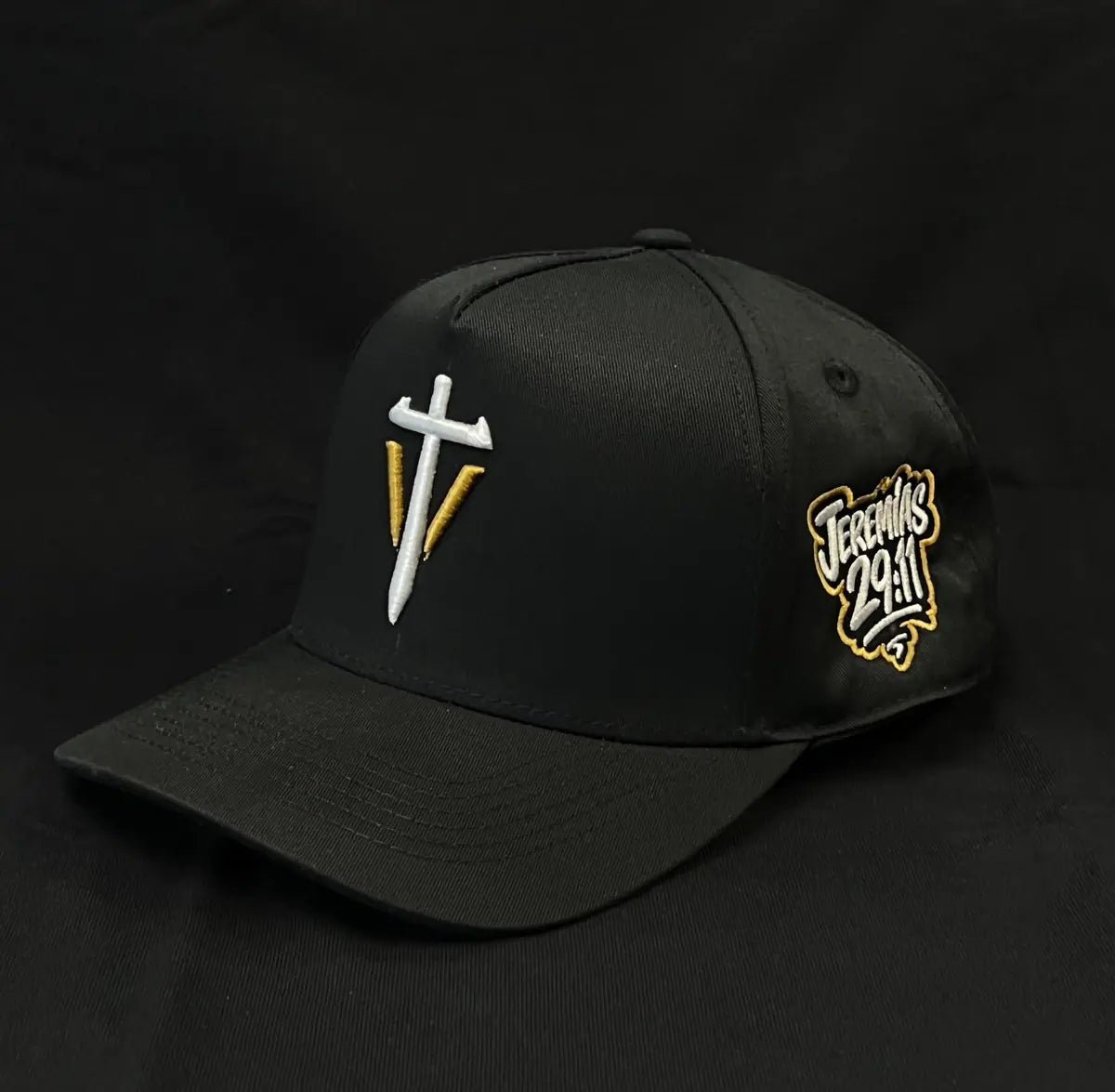 Gorra Versículo “Dios tiene un plan para ti” – Jeremías 29:11 - Negro