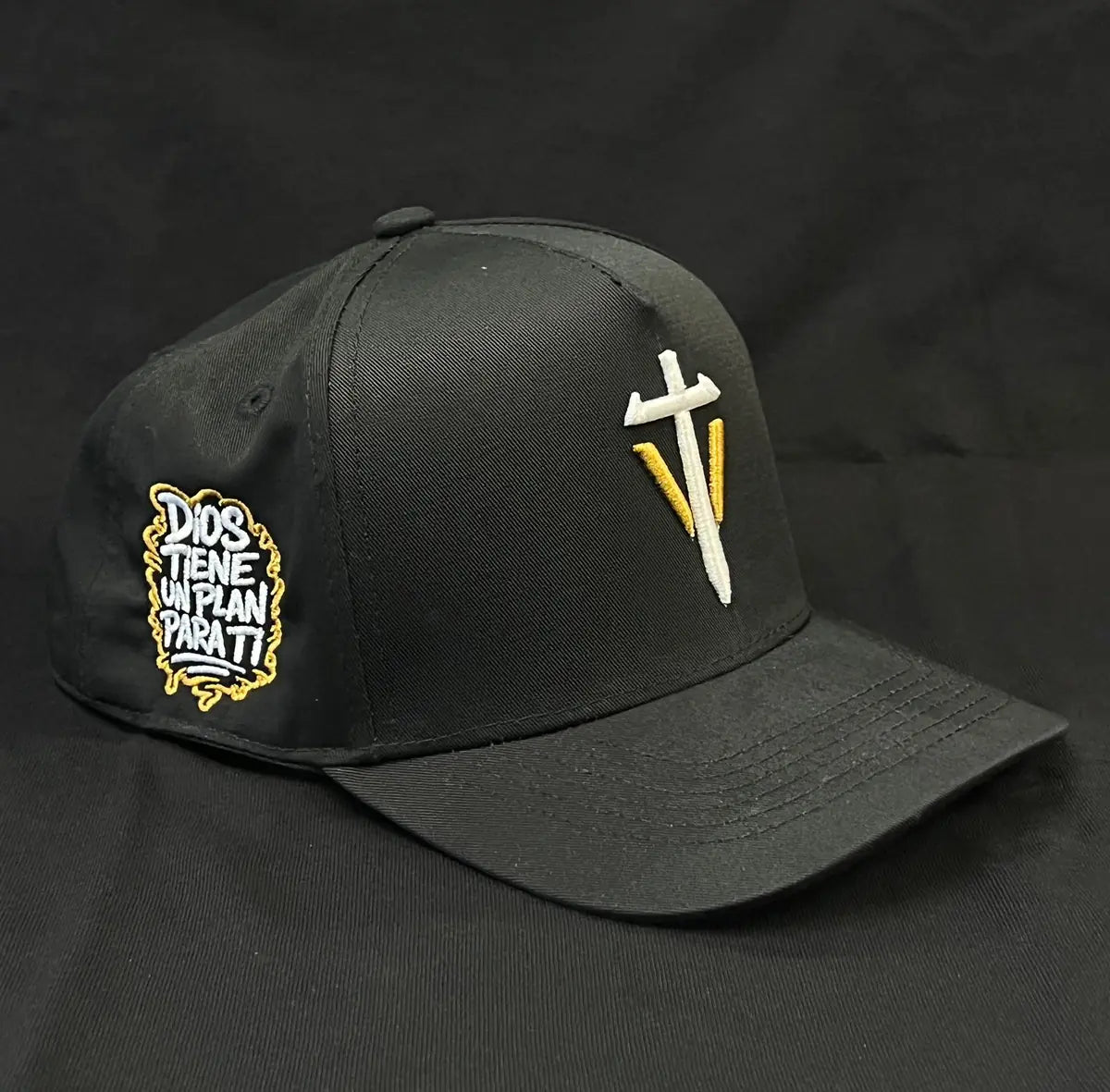 Gorra Versículo “Dios tiene un plan para ti” – Jeremías 29:11 - Negro